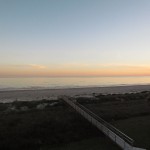 Sunset on Kahala Beach 1/13/2012